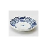 〔波佐見焼 和皿・洋皿〕 蛸唐草 ６寸輪花皿 5個組 〔キャッシュバックキャンペーン対象商品〕