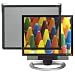 Anti-Glare Monitor Filter, Fits 19-21 Screens, 97Pct ELF/VLF Reduction, Black CEB31299