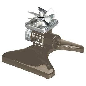 Nelson Metal Vane Square Pattern Spray Whirling Sprinkler #50230