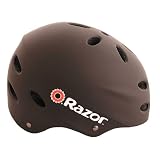 Razor V-17 Youth Helmet - Matte Black