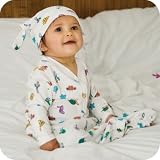 Organic Baby Sleep Gown, Safari, Frugi