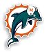 NFL Miami Dolphins 12-Inch Vinyl Logo Magnet