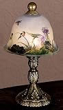 Meyda Tiffany Victorian Floral Base with 3 Hummingbird Bell