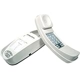 Northwestern Bell 52860 Corded Trimline Telephone - Cool White