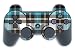 Turquoise Plaid Design PS3 Playstation 3 Controller Protector Skin Decal Sticker