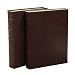 Genuine Italian Leather Bound Album, 100 Pages, Photo Squares Included, 9-1/8" x 12-1/4"