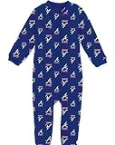 Atlanta Braves Toddler Full Zip Raglan Coverall Sleeper