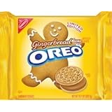 Gingerbread Flavor Creme Oreos - Limited Edition - 1 Pack