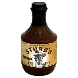 Stubb's Bar-B-Q Sauce, Original, 32-Ounce Bottles (Pack of 6)