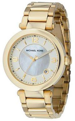 Michael Kors MK5071 Bracelet Ladies Watch - Cream Dial Stainless Steel Case Quartz Movement