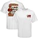 Florida State Seminoles (FSU) White Most Wanted 2009 Football Schedule T-shirt