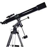 Black TwinStar 90mm Refractor Telescope by TwinStar
