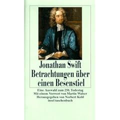 Betrachtungen �ber einen Besenstiel. Eine Auswahl zum 250. Todestag