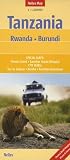 Tanzania - Rwanda - Burundi Map by Nelles (Nelles Maps) (French and German Edition) Nelles Verlag