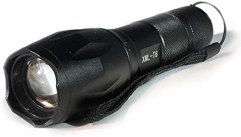 Outdoor Tactic F100 - High Power Tactical LED Flashlight - Water Resistent, Durable and Rugged - Adjustable Focus - Camping, Hiking, Outdoor Recreation