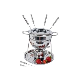 Cook's Choice Stainless Steel 2.5 Quart Fondue Set by Cook's Choice