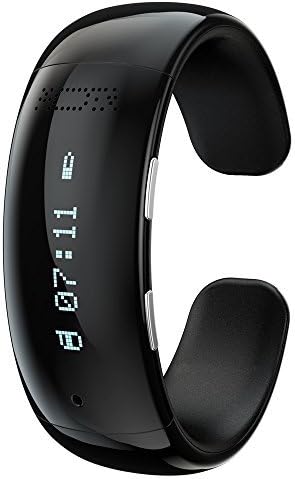 MOTA SmartWatch G2 Lite for iPhone and Android with Bluetooth Wireless Watch Sync (Regular) - Black