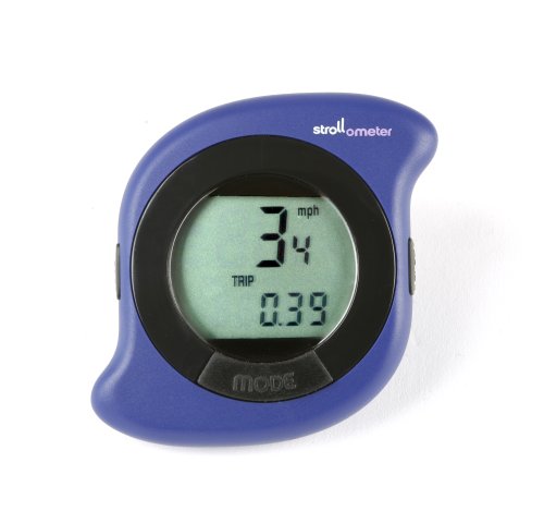 Strollometer Wireless Stroller Speedometer/Odometer (Blue/Black)