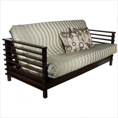 Bundle-46 Orion Full Futon Black Walnut