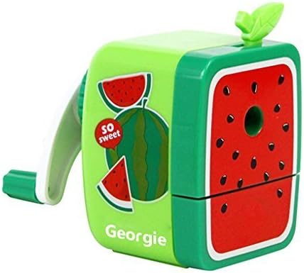 [Official Shop] BXT Fruit Series Pencil Sharpener Portable Sharpen Pencil Tool School Things (Green watermelon)