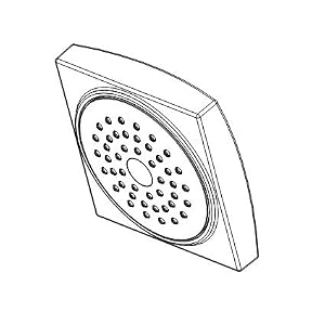 Delta RP49760 Arzo D-showerhead, Chrome