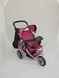 Mommy & me Doll STROLLER with FREE carriage bag #9377B-T