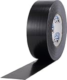 ProTapes Pro Duct 110 PE-Coated Cloth General Purpose Duct Tape, 60 yds Length x 2" Width, Black (Pack of 1)