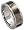 Titanium 8 mm (5/16 in.) Wedding Band Ring w/ Mother of Pearl Inlay (Available in Sizes 8 to12) size 8