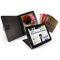 Tuff-Luv multi-view Napaleder leder tasche H�lle f�r Apple iPad & 3G - schwarz
