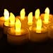 KOBWA Battery-Powered Flameless Candles Stunning LED Tea Light Candles The Perfect Decoration,Pack of 24