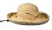Womanswork 275 Raffia Gardener's Sun Hat with Leather Chin Cord