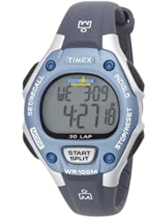 Timex Womens T5K018 Ironman Traditional 30-Lap Blue/Silver-Tone Resin Strap Watch