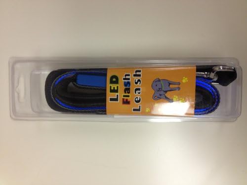 Petsholiday Led Flash Pet Leash - Blue