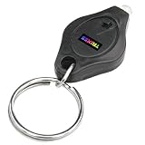 TRIXES Micro Mini Torch Bright White LED Key Ring Light