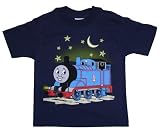 THOMAS THE TANK GLOW-IN-THE-DARK THOMAS 2-Sided Navy Blue Licensed Tee