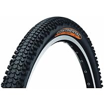 Continental Traffic Tire, 26" x 2.1", Black Sidewall