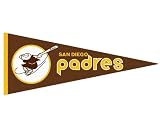 San Diego Padres Cooperstown Pennant (Framed)