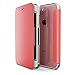 iPhone 7 Plus Case, X-Doria Engage Folio Series - Wallet Case with Clear Back, Protective Case for Apple iPhone 7 Plus, [Pink]