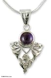 Amethyst pendant necklace, Violet Fern Reviews 41TJkWZh1gL. SL160 Amethyst pendant necklace, Violet Fern Reviews