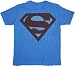 Search : Superman Faded Logo Blue Adult T-Shirt Tee