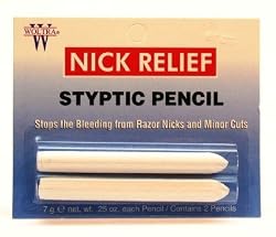 Nick Relief Styptic Pencil Twin (Blister)