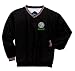 Custom embroidered face golf ball design on nylon windshirt