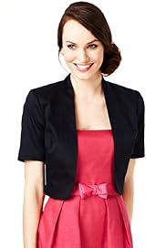 Cotton Rich Short Sleeve Bolero