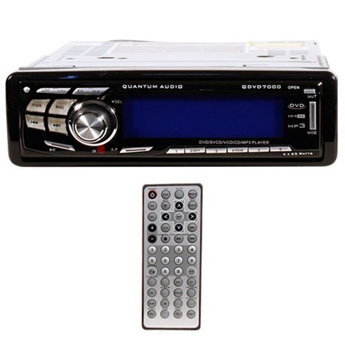 Best Price Quantum QDVD7000 260 Watt Car Audio Indash CD/DVD/MP3 Radio Receiver w/Aux