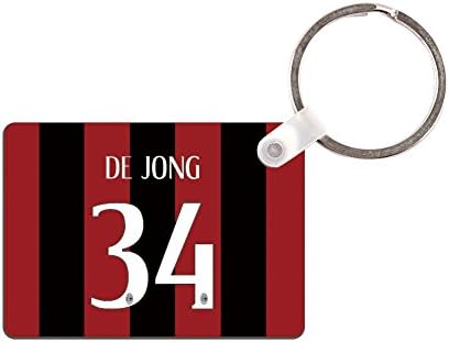 Zeppole(TM) #34 Nigel de Jong Home Key Chains Luggage Tags by MDF Board