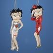 Club Pack of 24 Betty Boop Military Inspired Christmas Ornaments 3.75"