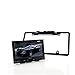ETvalley Waterproof Rearview Backup License Plate Color Vehicle Camera Reverse Parallel Parking Night Vision Cam with 8 LEDs