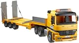 Review Bruder 02657 / Bruder 02657 MB Actros Low Loader