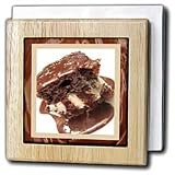 Hot Fudge Sundae Cake - 6 Inch Tile Napkin Holder Hot Fudge Sundae Cake - 6 Inch Tile Napkin Holder