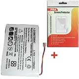 HQRP Replacement Battery fit Palm Tungsten GA1Y41551 PDA + Screwdriver + HQRP PDA Screen Protector
